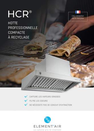 HCR®, la Hotte Compacte à Recyclage : une solution Element'air